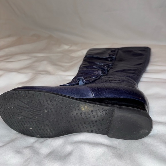 Miz Mooz Bobbie Midnight Blue Wide Calf Boot • size 8.5 US - Picture 5 of 15